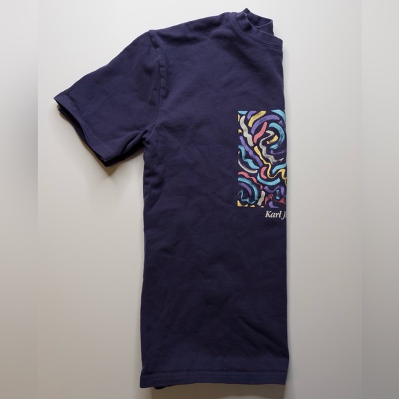 Karl Jacobs Originals Revolt Enterprise Abstract Energy Unsex Small T-Shirt - Picture 5 of 8